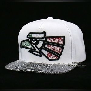 MEXICAN MEXICO Hat Hecho En Mexico Eagle Aguila Snapback Flat Bill Baseball Cap